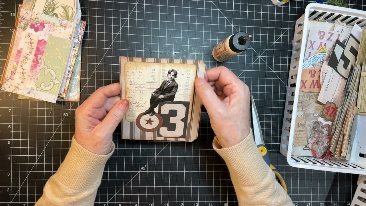 Craft with Me! - To Do Box Ephemera Decoration!