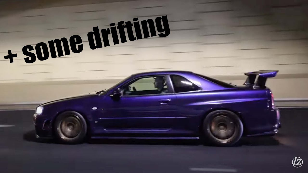 Downtown Cruise with the JDM Legends (R34 GTR, NSX, Silvia, JZX)