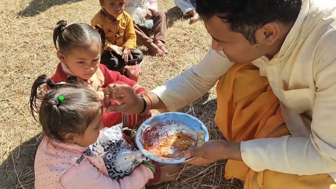 आज भंडारे में आए जिला पंचायत अध्यक्ष 💖🤗 #pahadilifestylevlog #kumaunigirl #pahadi 
