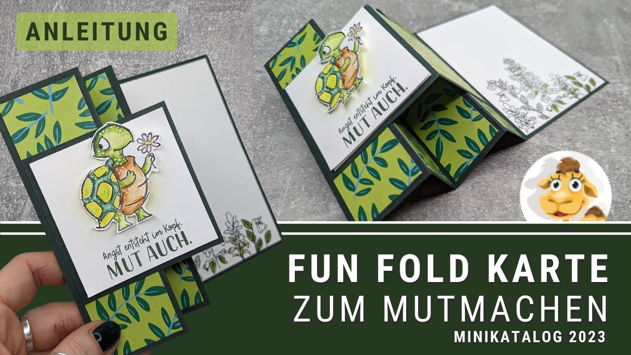 Stampin' Up! | Anleitung Funfold Karte Wetterfest