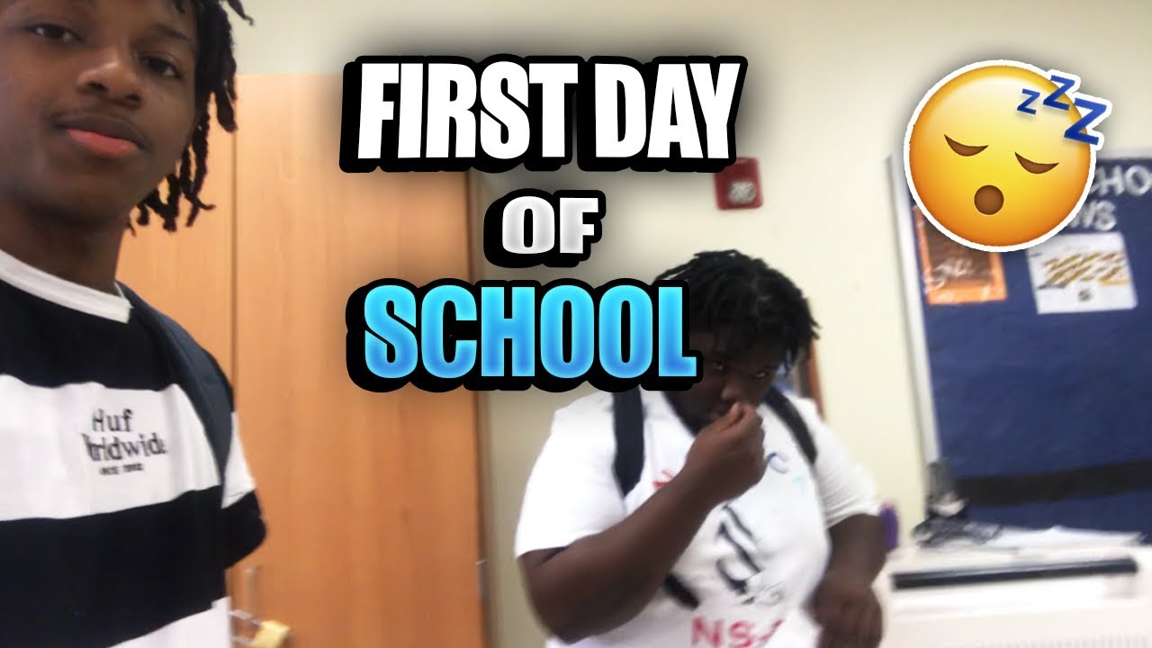 FIRST DAY OF SCHOOL VLOG 📚 😄 (SENIOR YEAR)