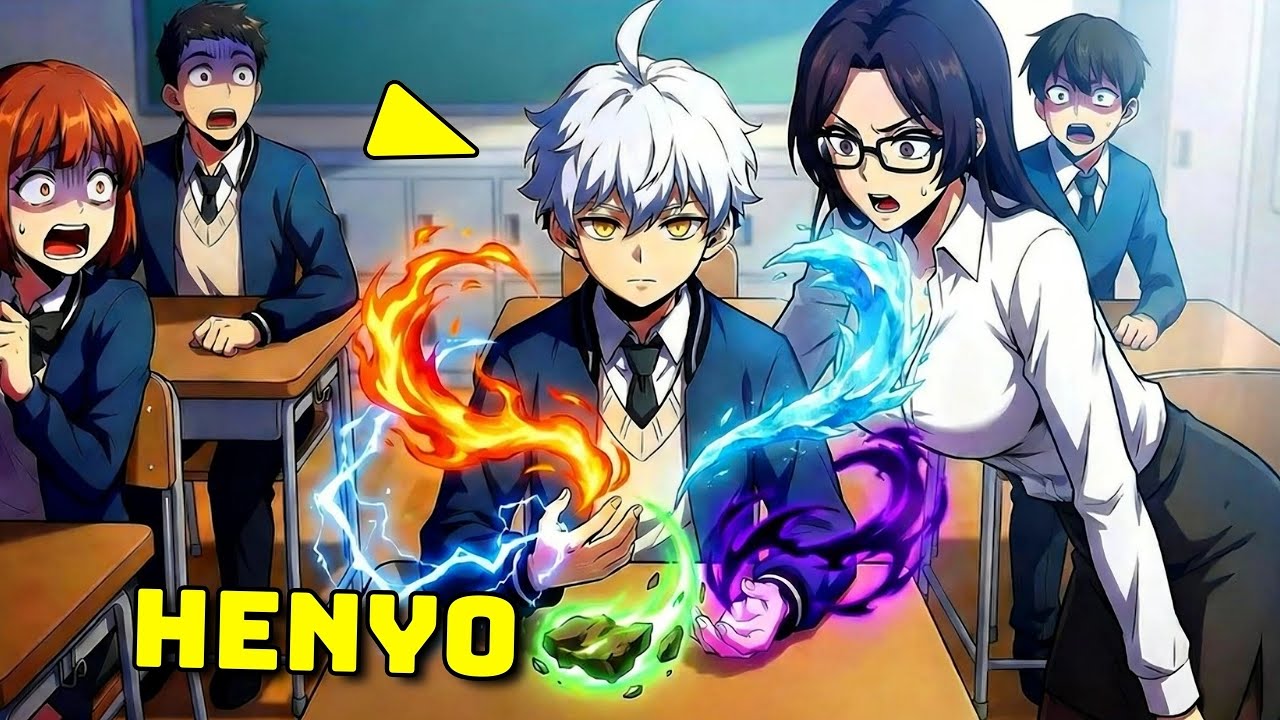 Nag iisang Estudyante sa Paaralan na May Kakayahan ng Limang Elemento - Manhwa Recap Tagalog