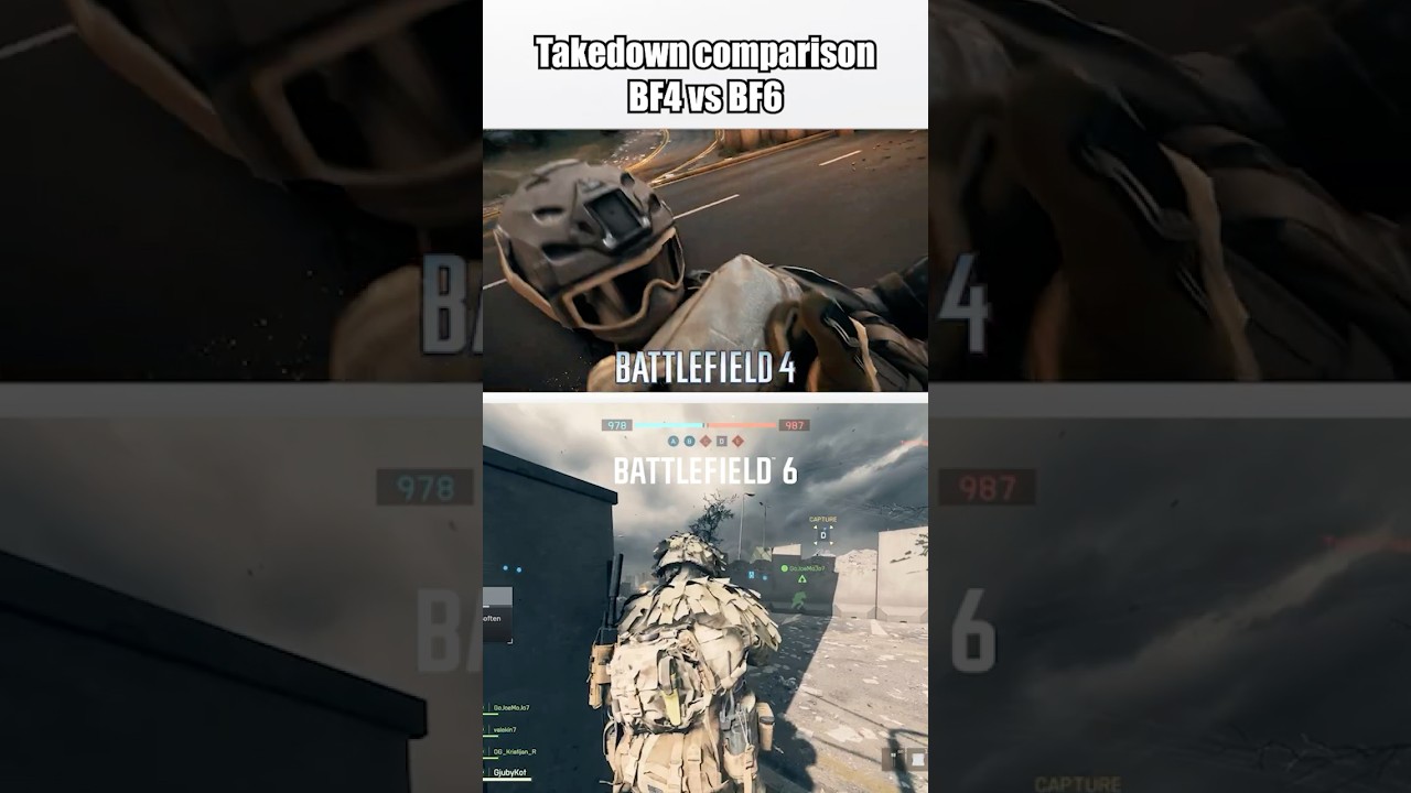 Battlefield 6 vs Battlefield 4 comparison 