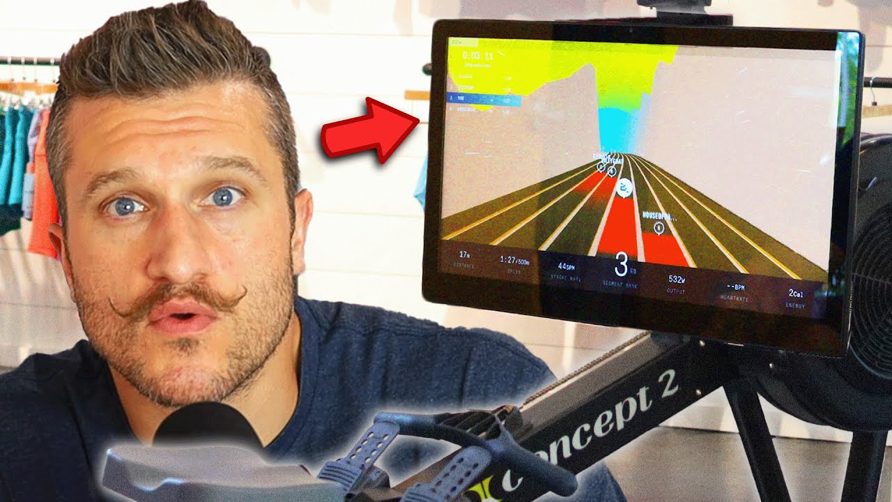 Ergatta превращает Concept 2 Rower в игру!?!