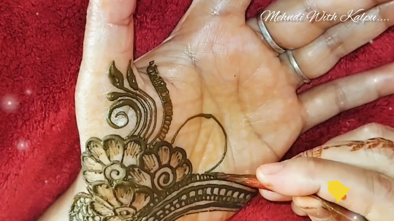 Beautiful arabic mehendi design 🥰#mehndidesign #mehndiartist 