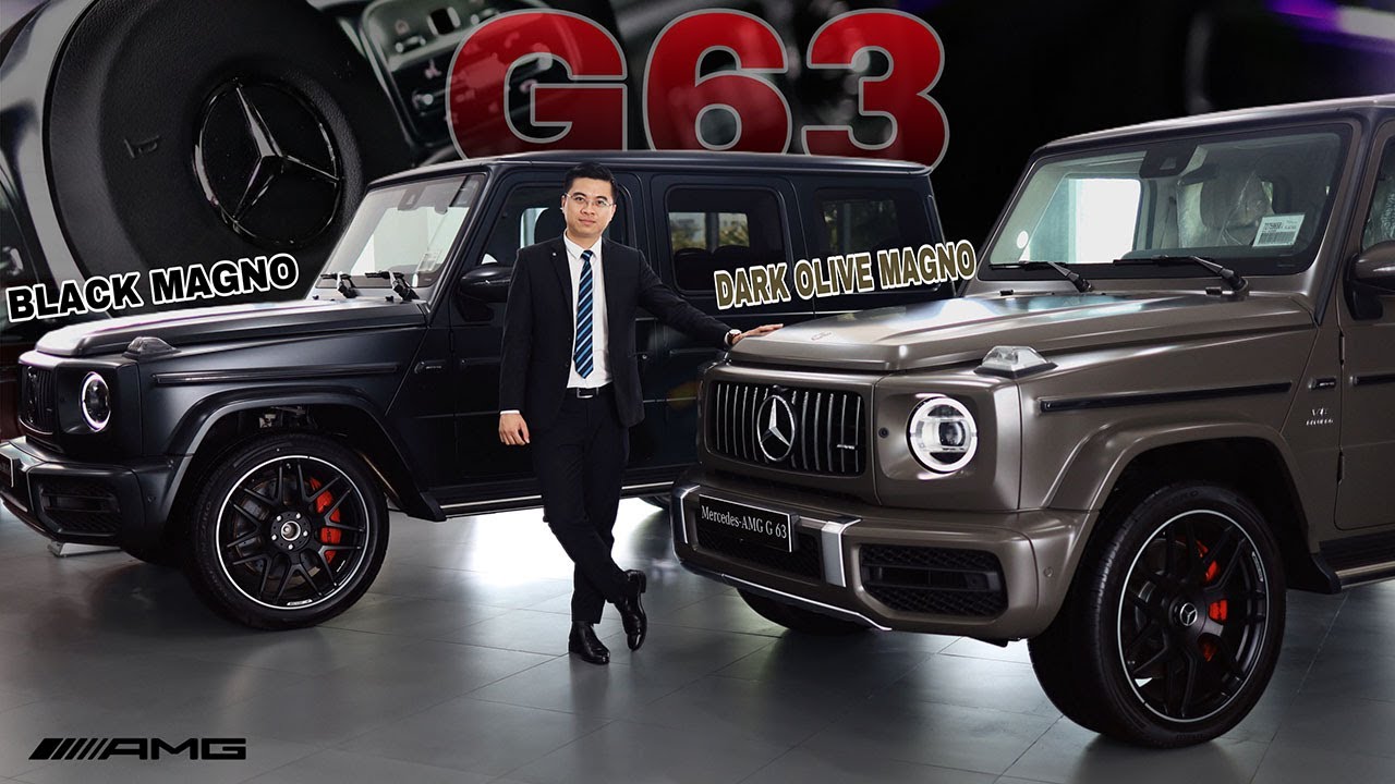 Chạm mặt 2 siêu phẩm Mercedes G63 AMG 2025 màu hiếm - Xứng đáng hàng sưu tầm | Huy Mercedes