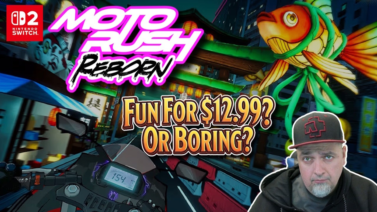 Moto Rush Reborn - NEO Tokyo Moto Racing Fun на Switch 2 за 12,99 долларов?