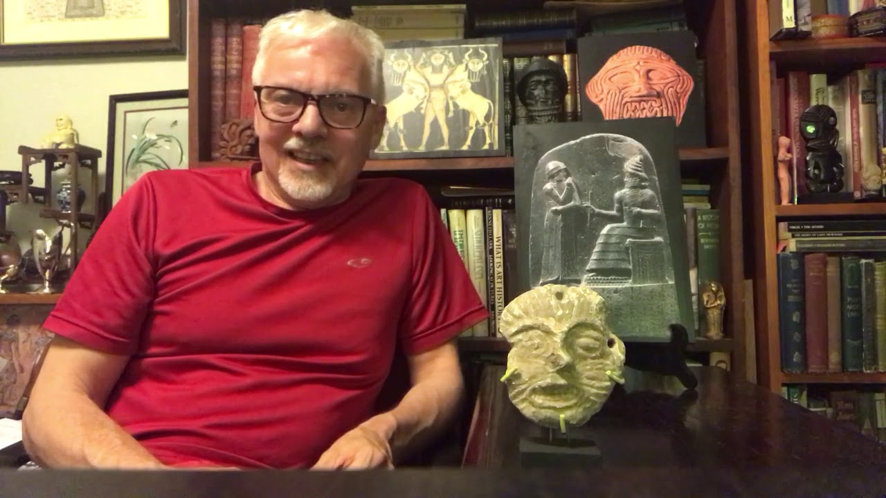 Ancient Mesopotamia - Humbaba guardian demon of the Cedar Forest
