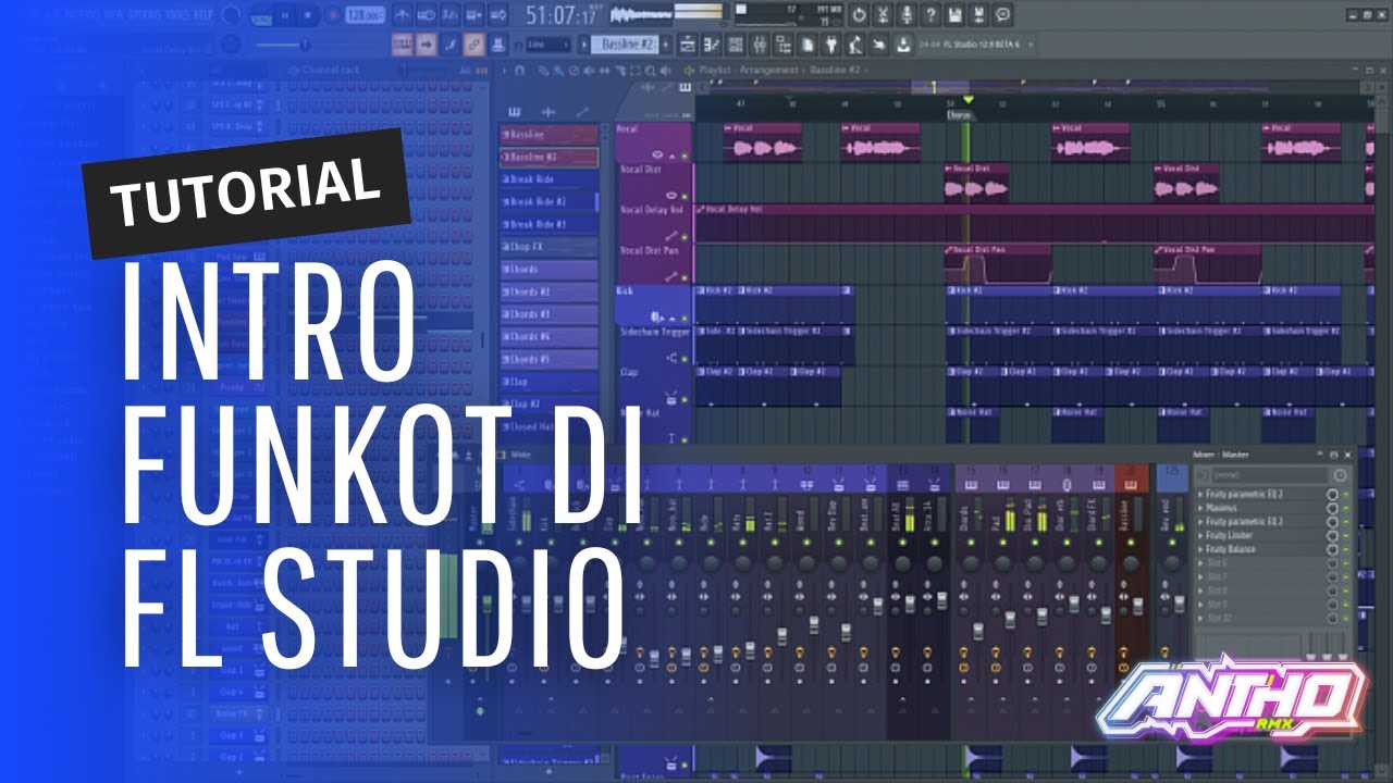 Cara membuat intro funkot dengan FL studio