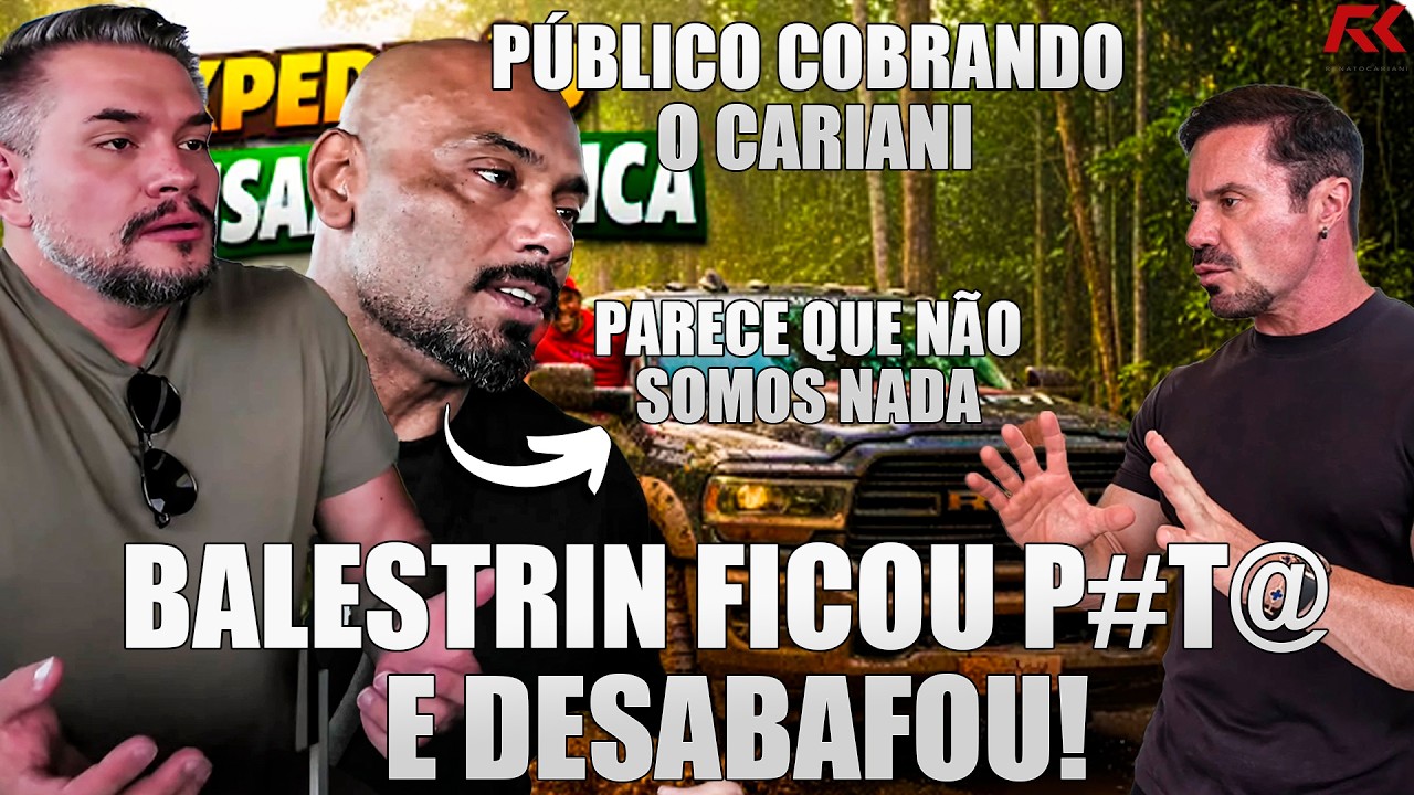 BALESTRIN E MAURICI&Atilde;O DESABAFAM SOBRE A COBRAN&Ccedil;A DO P&Uacute;BLICO AP&Oacute;S CARIANI O CARIANI SE PRONUNCIAR...