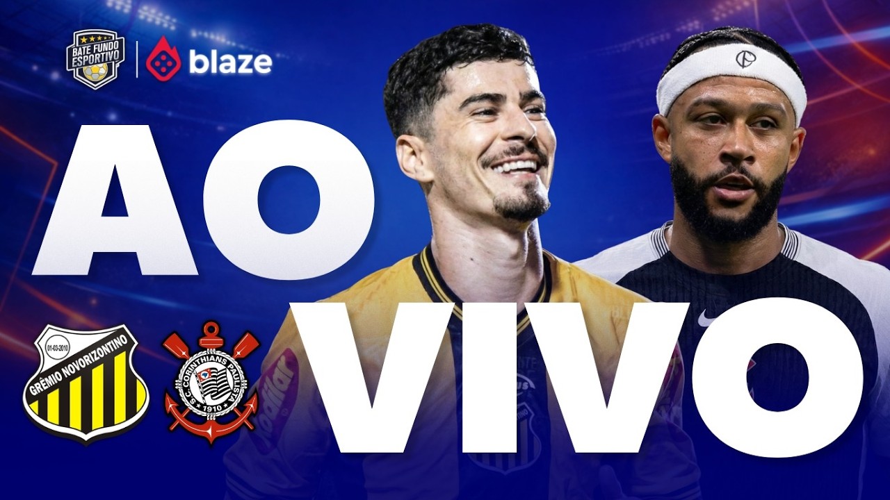 🚨 NOVORIZONTINO X CORINTHIANS AO VIVO AGORA- SEMIFINAL PAULISTA- JOGO DO CORINTHIANS X NOVORIZONTINO
