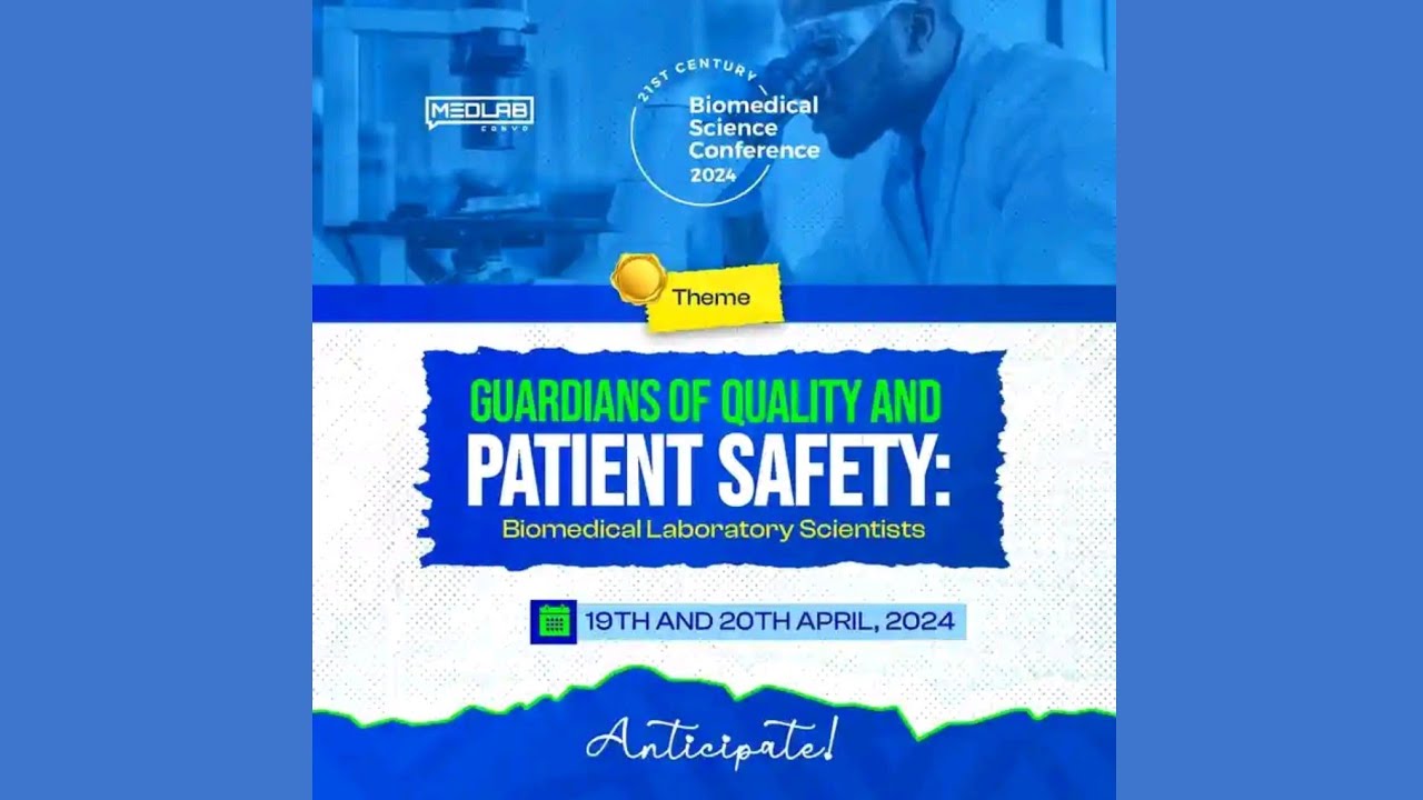 21ST CENTURY BIOMEDICAL SCIENCE CONFERENCE 2024 DAY 1 #medlabscience #biomedicalconference