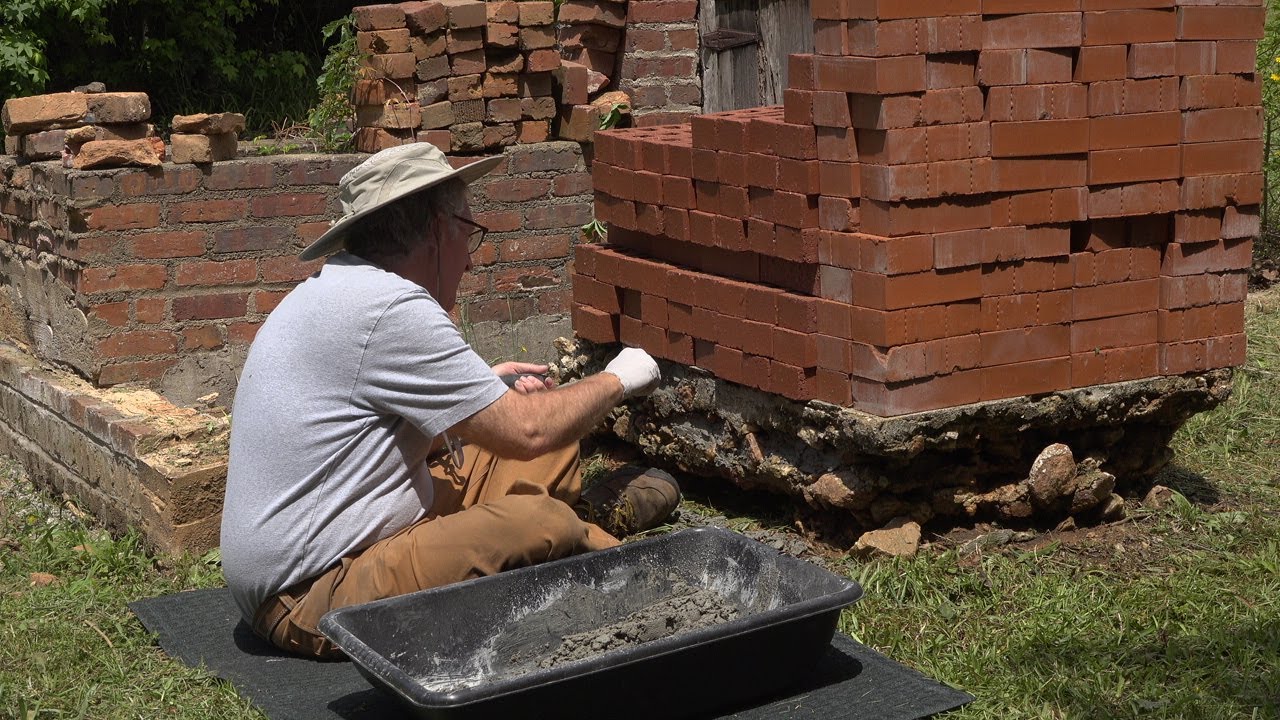 EP171 Stabilizing an Old Chimney Base