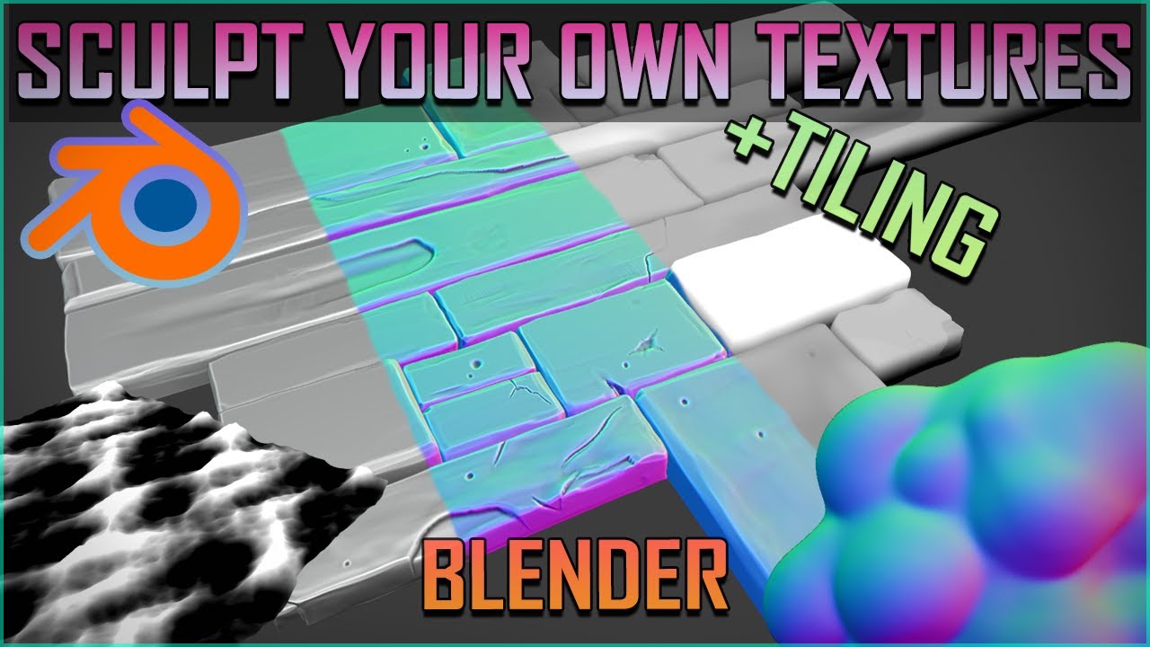 Blender: Sculpt Tiling Normal Maps (and other textures)