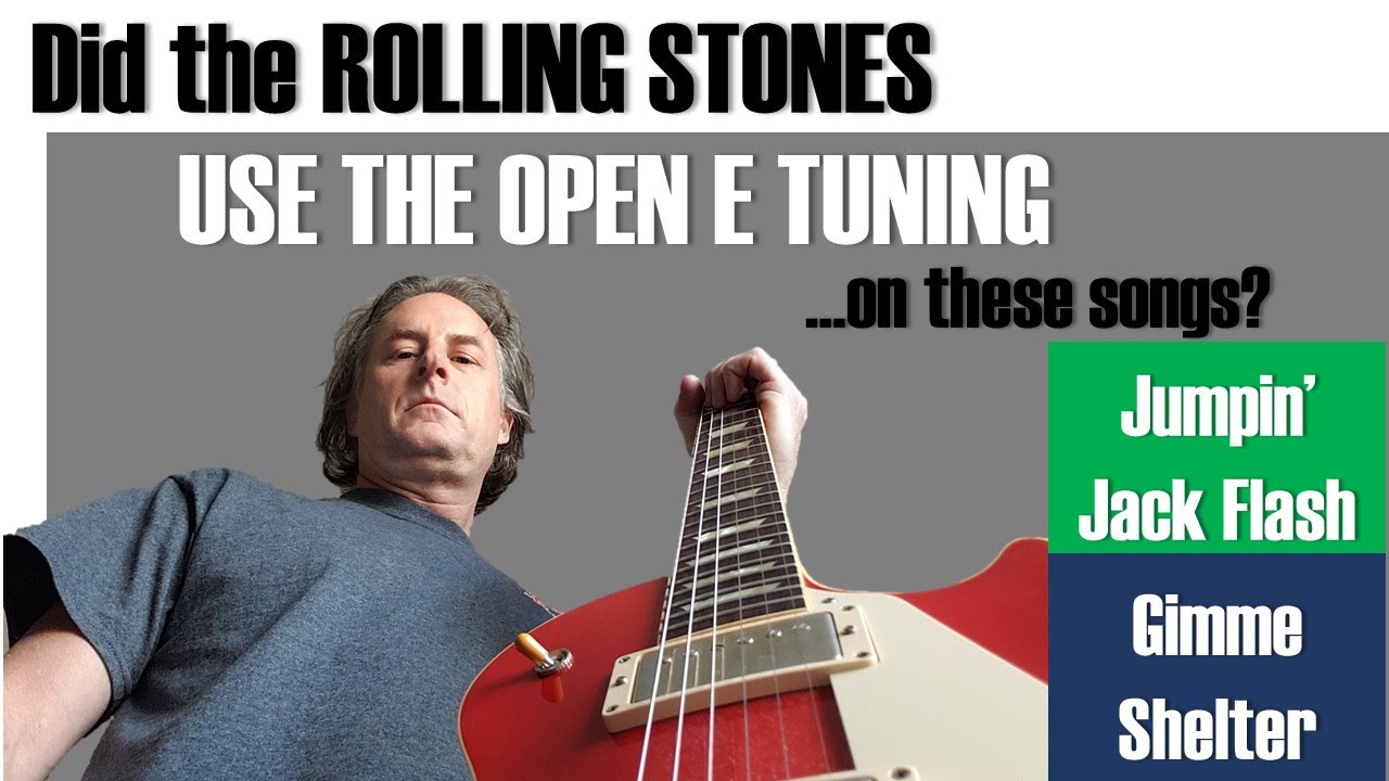 Rolling Stones — Jumpin' Jack Flash, Gimme Shelter и строй Open E | Урок игры на гитаре