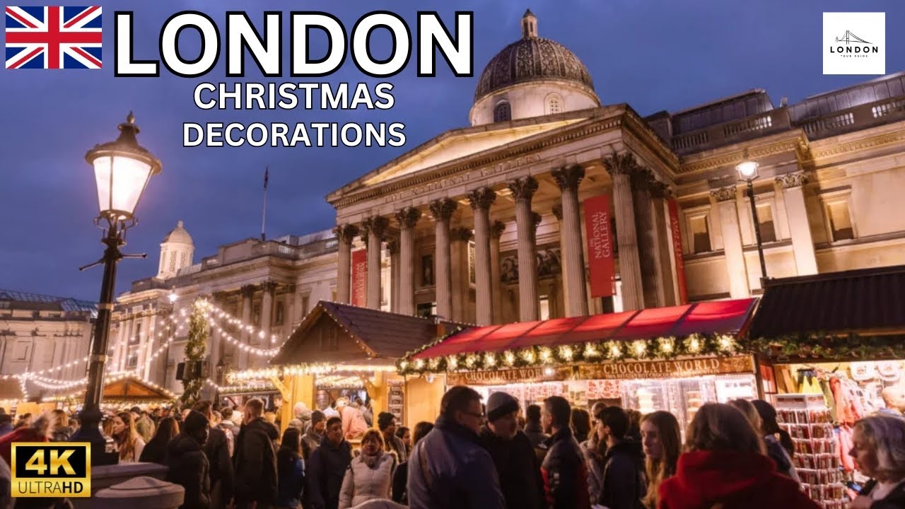🎄✨London 🇬🇧 Christmas Best Decorations & Lights | Luxury Shopping 🛍️on Christmas Evening 2024 ❄️💎