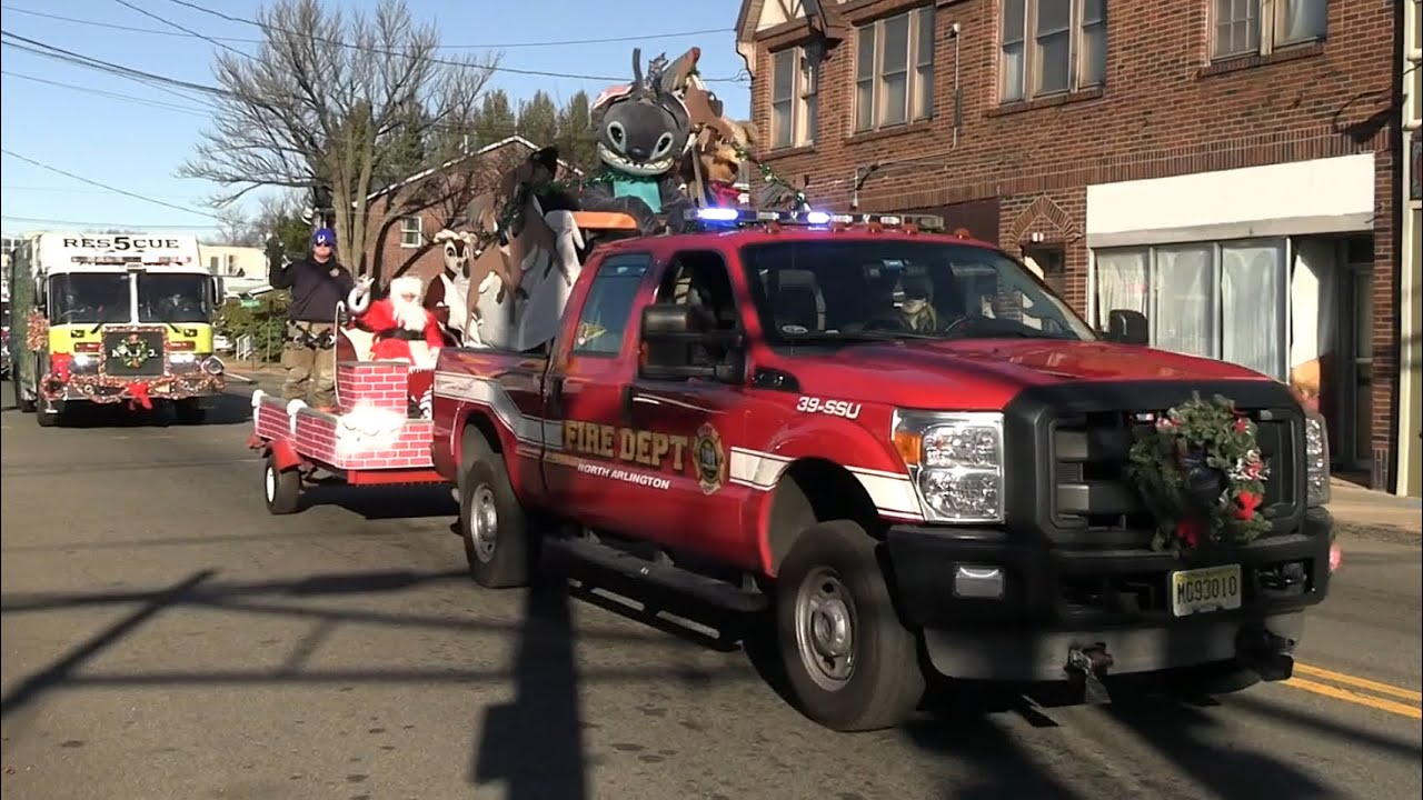 North Arlington, NJ Police, Fire, & Ems Holiday Santa Run 2025 (11/29/25)