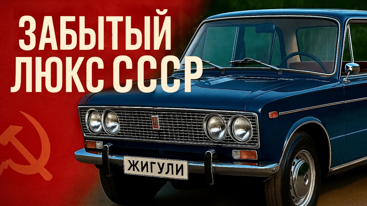 СССР делал ЛЮКС? Да — и вот доказательство ВАЗ 2103!