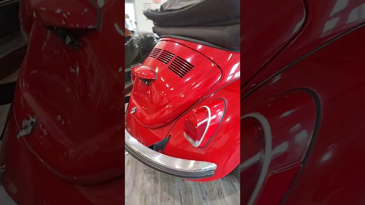 1972 Volkswagen Super Beetle convertible for sale. Karmann Beetle.  Slug Bug! Classic Cars Tampa FL