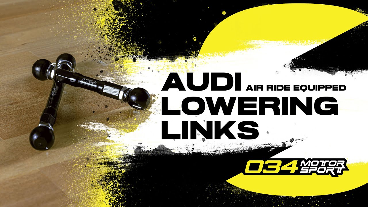 Lower Your Audi in Less Than an Hour with This Easy Upgrade  |  034 From the Workbench