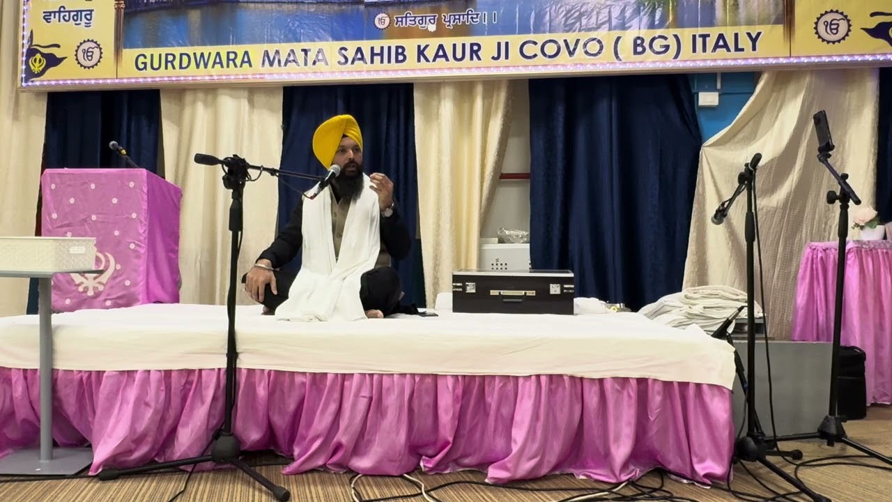 Gurbani ithaas Katha Covo Italy Gurdwara Mata Sahib Kaur ji Jan 2026 