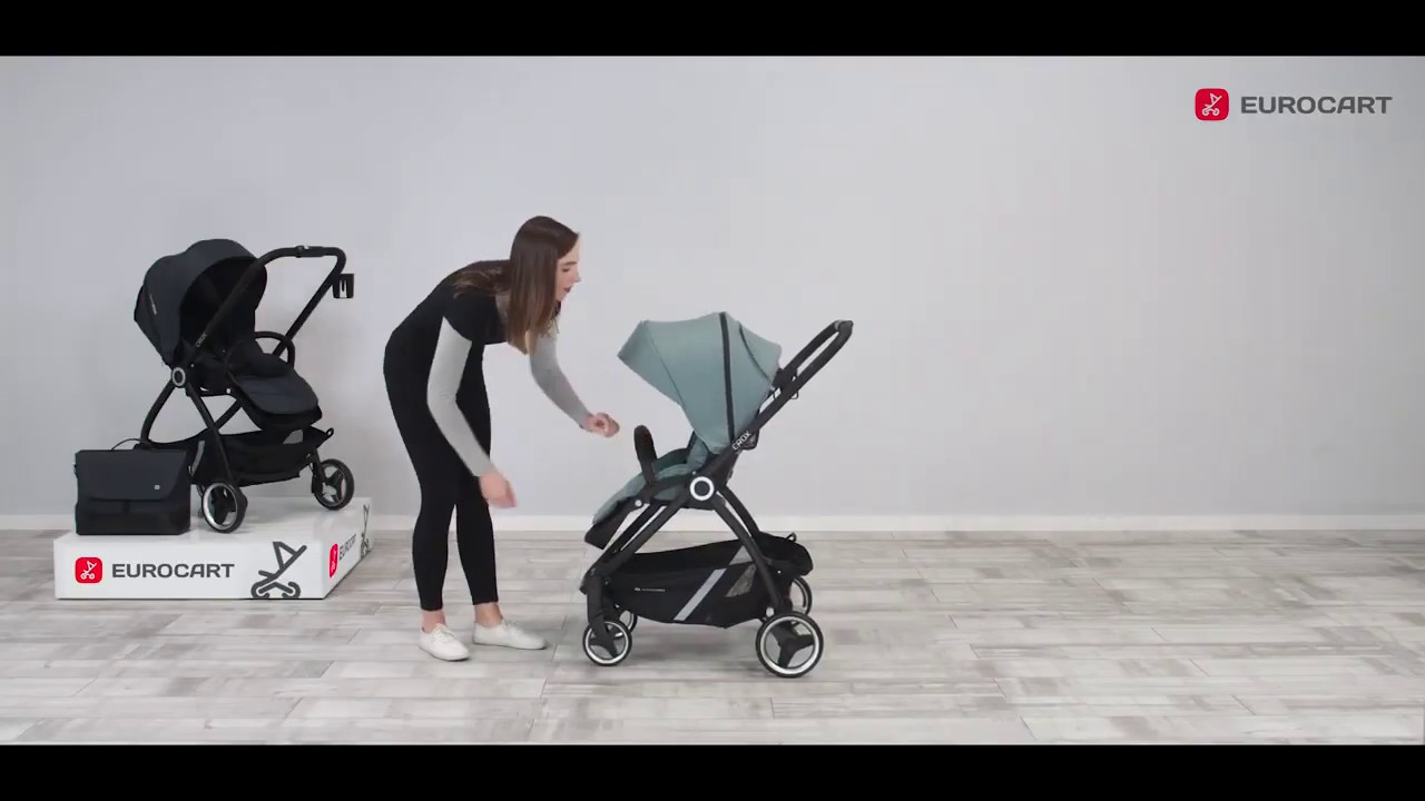 Euro-Cart Crox - wózek spacerowy z przekładanym siedziskiem - Bociek.eu