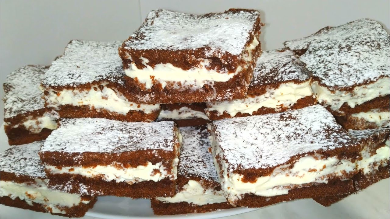 Это Самый Вкусный и Быстрый Рецепт Пирожных Которые Тают во рту!