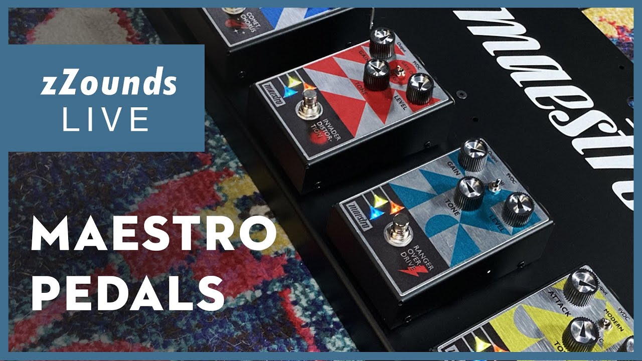 zZounds LIVE - Maestro Pedals