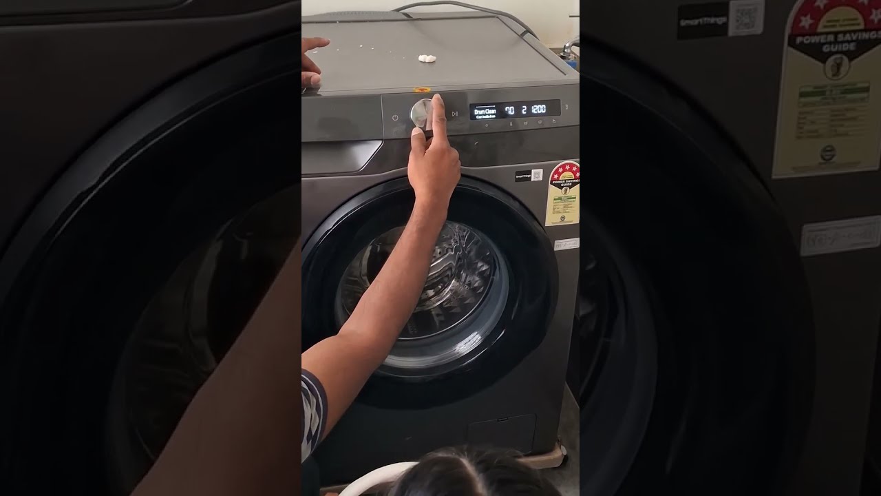 Front load AI washing machine #WashingMachineUnboxing #NewAppliance #LaundryEssentials #TechRescue 🌟