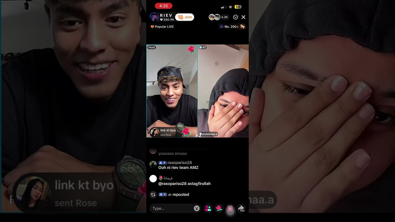 LIVE RIEV DAN AINA KANTOI TAK PUASA 🤣 🙆🏻‍♂️🙆🏻‍♀️ (konten sahaja dorang puasa)