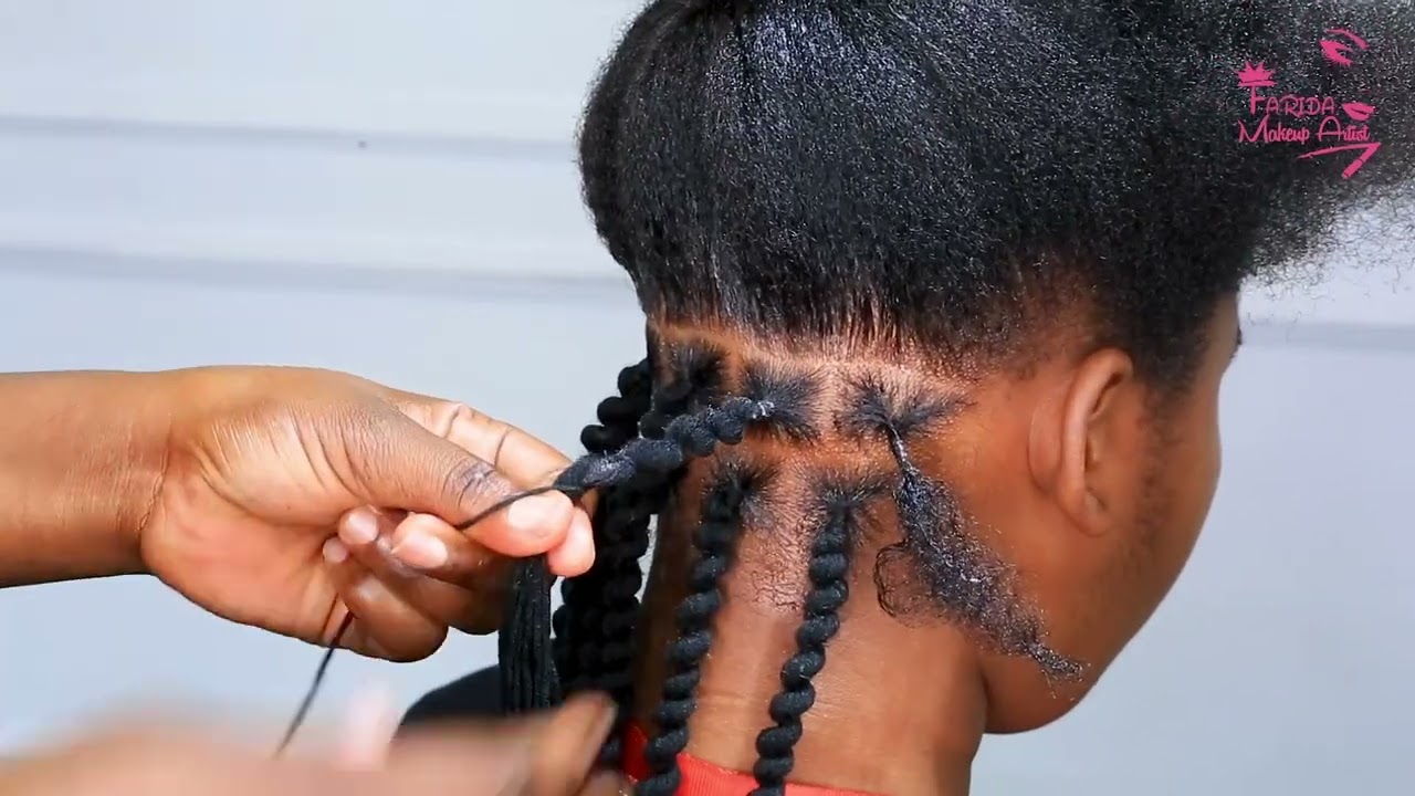 Jinsi ya kusuka UTUMBO WA UZI | Fake twist hairstyle | KUSUKA NYWELE YA UZI