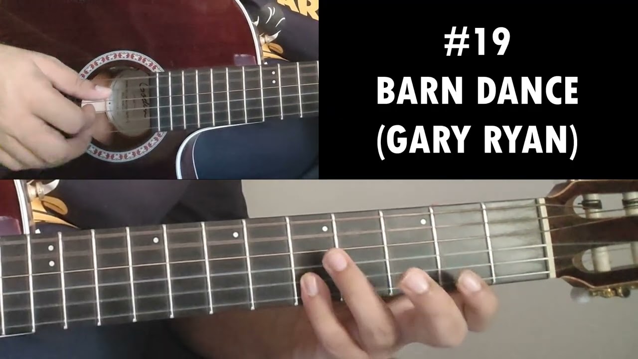 BARN DANCE | Solo Fingerstyle Guitar Lesson  with TABS