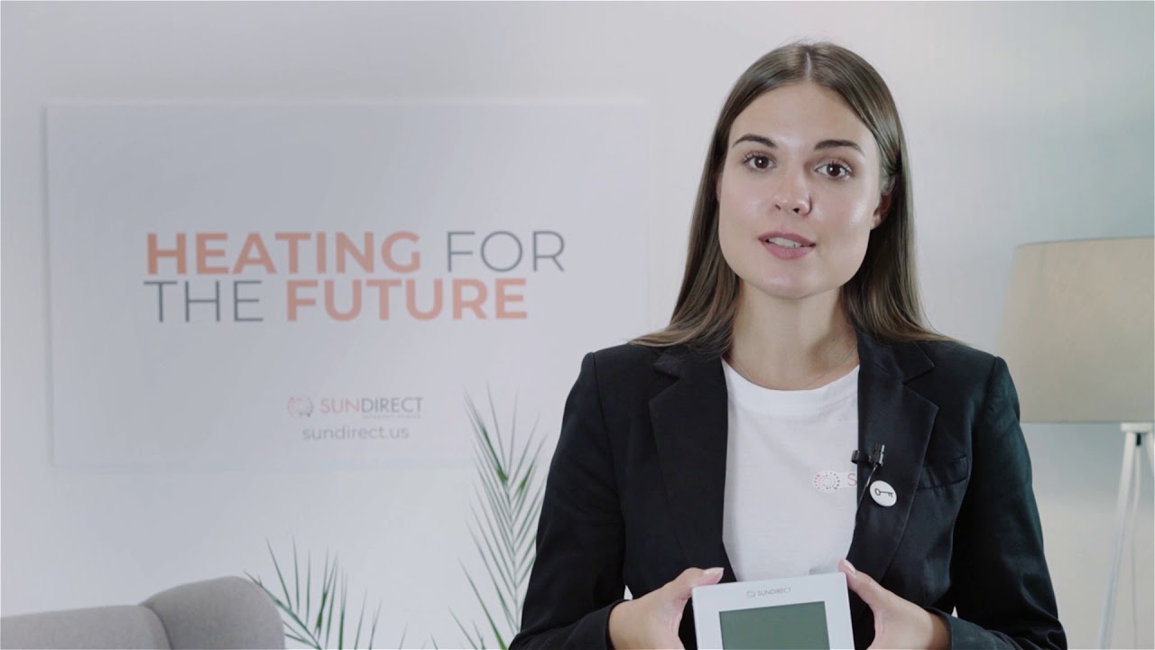 Как подключить обогреватель Sundirect Plus к беспроводному интеллектуальному термостату Sundirect