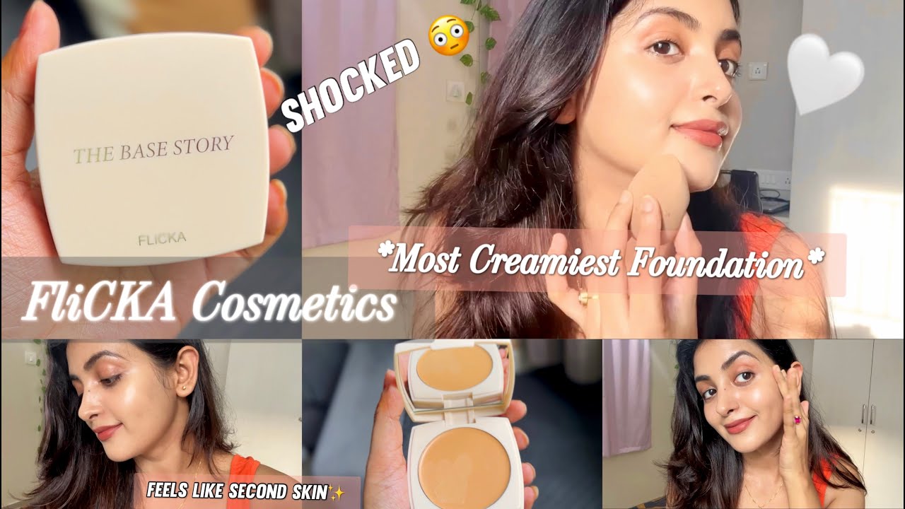 This *Creamy* Foundation Will Blow your Mind 😍| Flicka Cosmetics #foundation #makeup