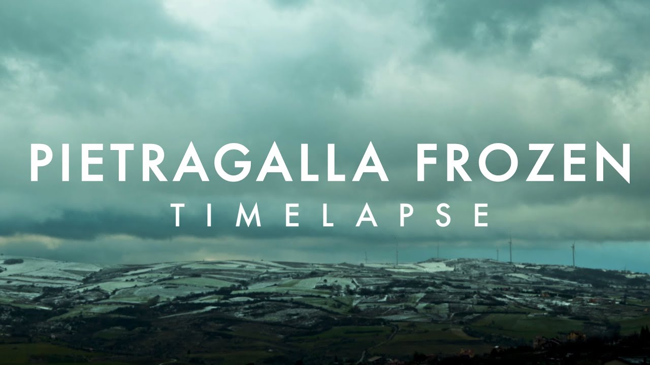 PIETRAGALLA FROZEN - Timelapse