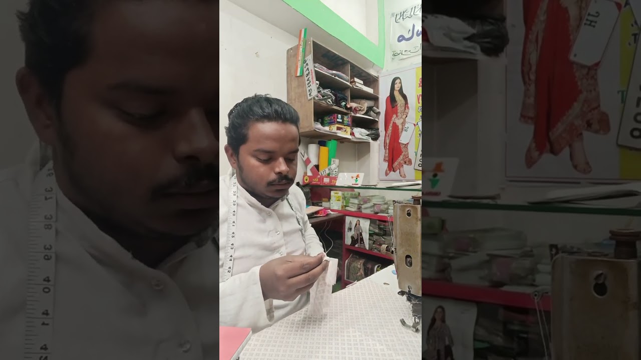 Shirt stitching // WARSI TAILOR #tailoring #song #viral #trending #shorts 