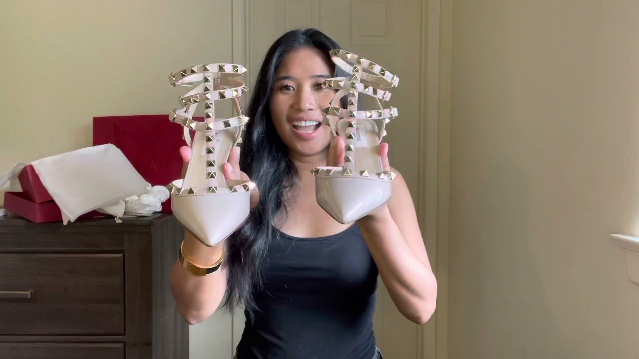 Valentino Rockstud Caged Pump 65 mm Unboxing 2021