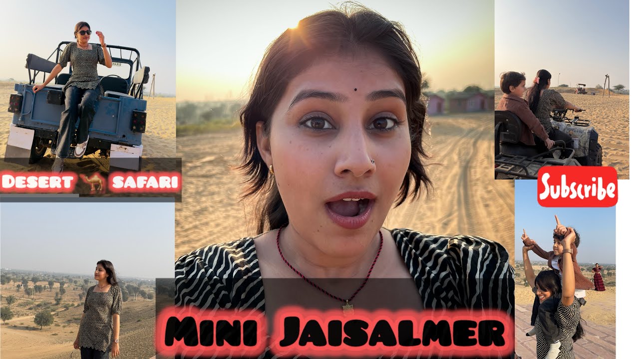 mini Jaisalmer ( Raisar bikaner)😍🐪#vlog #desert 