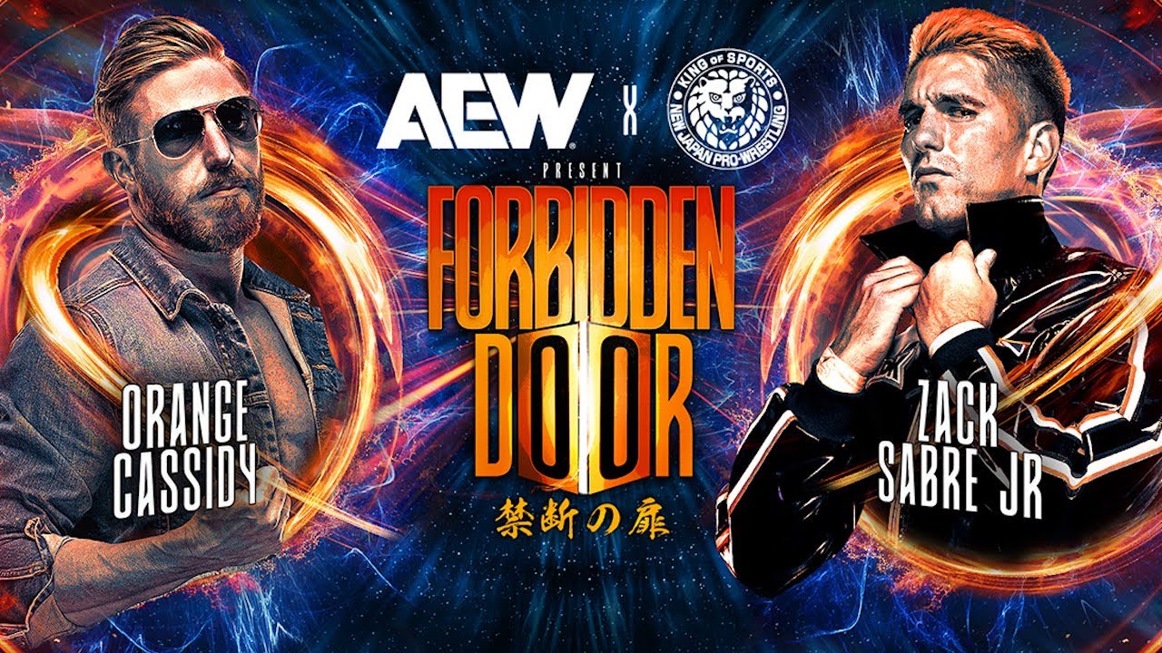 ПОЛНЫЙ МАТЧ: Оранж Кэссиди против Зака ​​Сэйбра-младшего | AEW x NJPW Forbidden Door 2024
