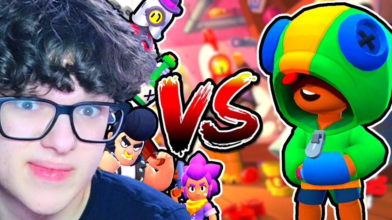 1V1 DE BARA CSAK LEONNAL JÖN A BRAWL STARBAN! KIIS