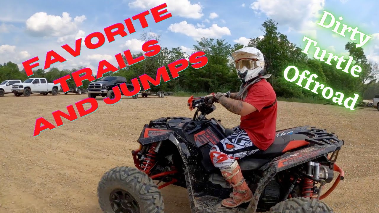 Dirty Turtle Offroad Park Trails and Jumps Along the Way