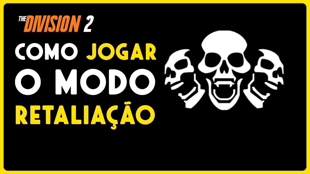 A MELHOR forma de jogar o modo Retaliação em the Division 2?