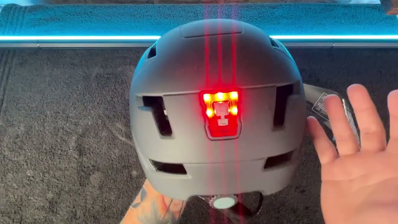 Лучший умный велосипедный шлем ILM LED: распаковка и полная демонстрация