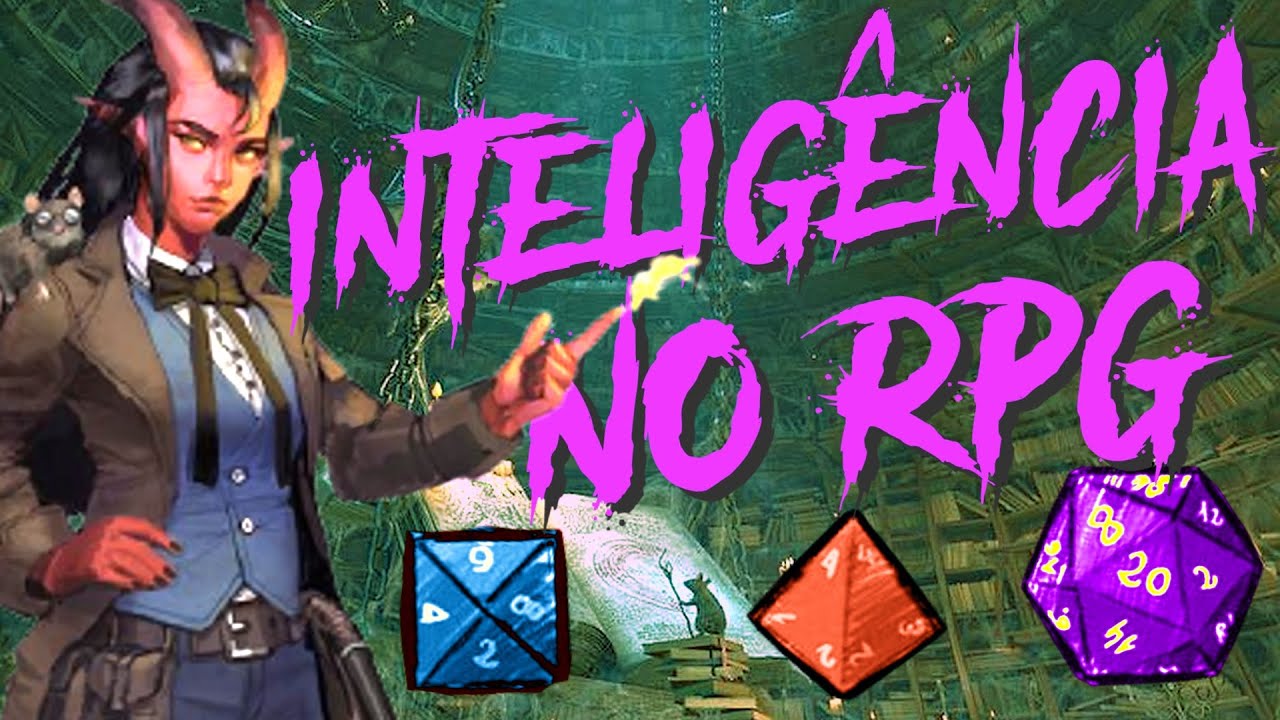 COMO FUNCIONA O ATRIBUTO INTELIGENCIA EM RPG? ( explicando D&D 5.0)