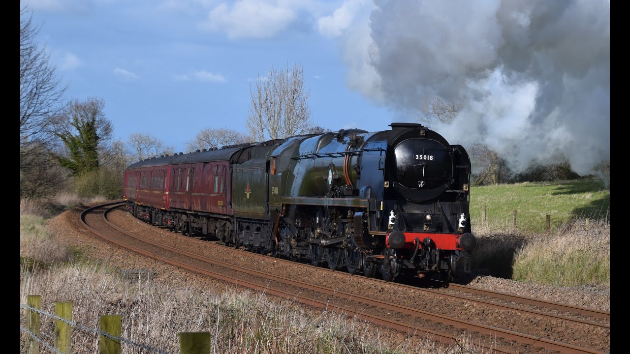 Bulleid Pacifics In The North West Of England 09/04/2022
