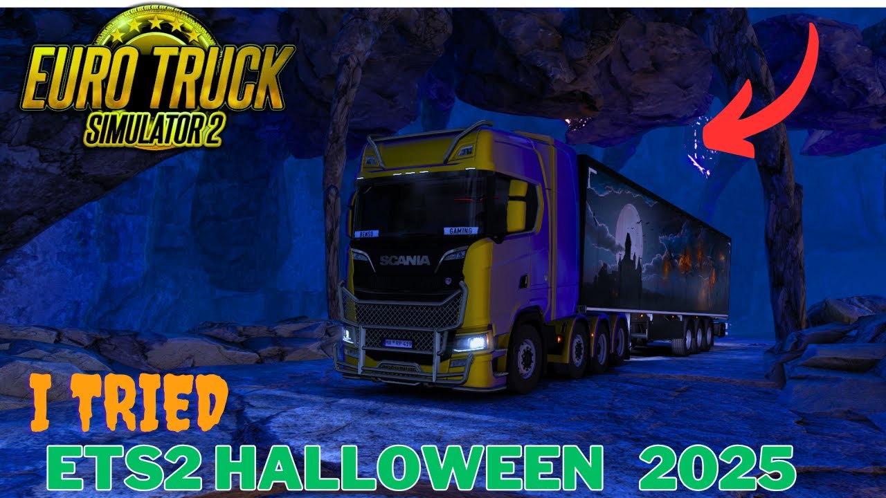 I TRIED Euro Truck Simulator 2  HALLOWEEN  2025 & IT   WAS INCREDIBLE - ETS2 Witches of Brackenreach