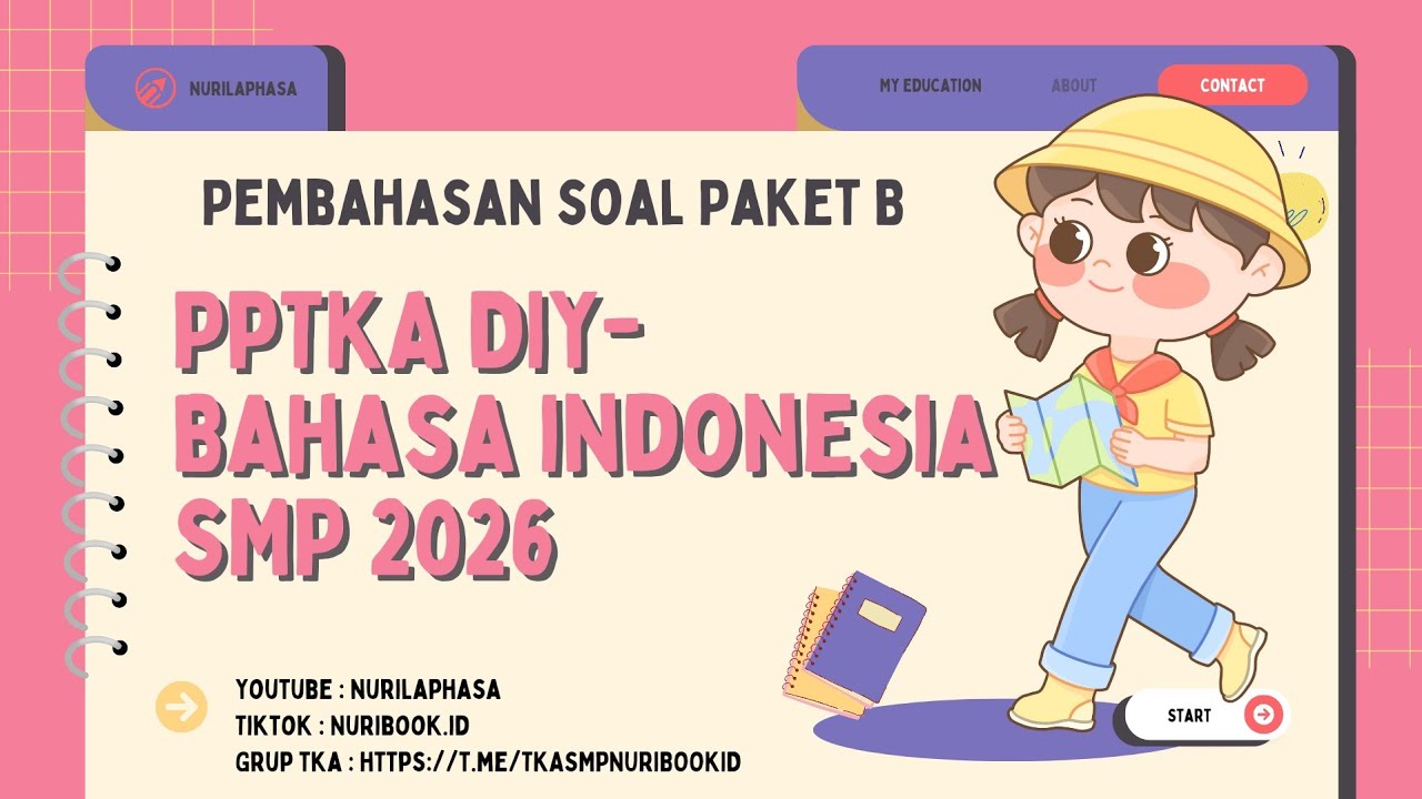 Pembahasan PPTKA DIY Bahasa Indonesia Paket B | Bagian 2 (end)
