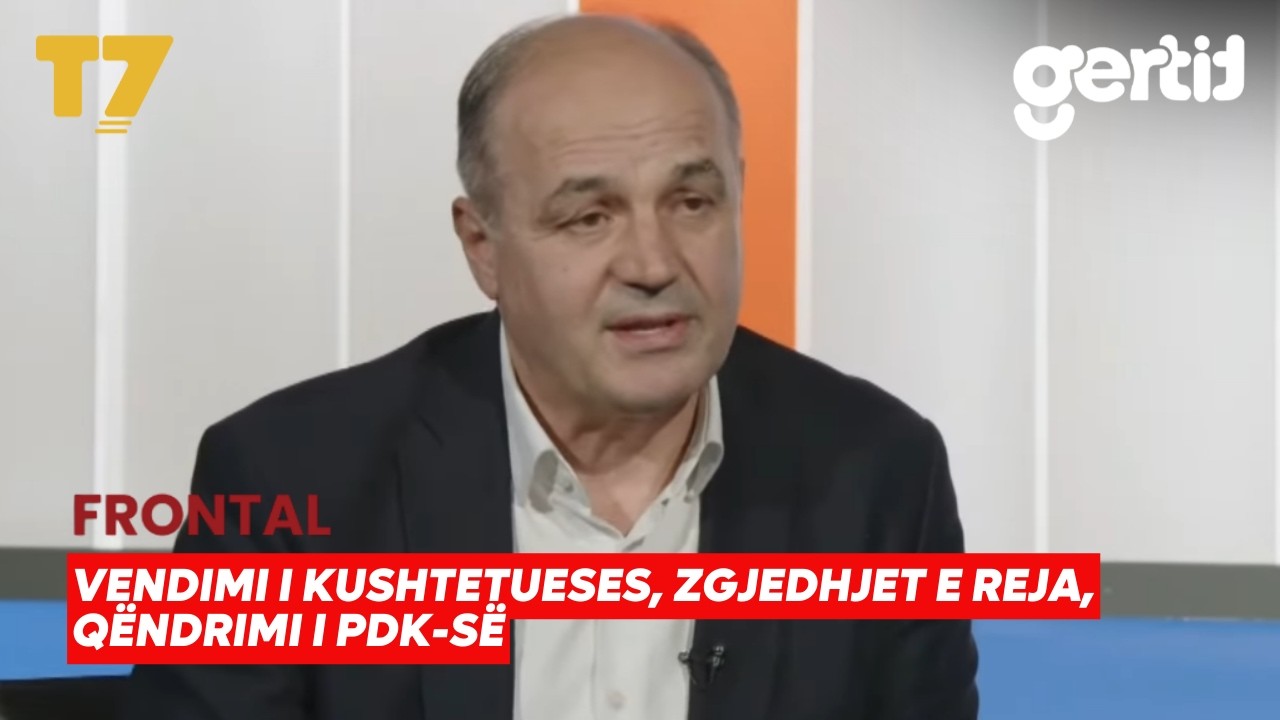 Vendimi i Kushtetueses, zgjedhjet e  reja, qëndrimi i PDK-së | T7