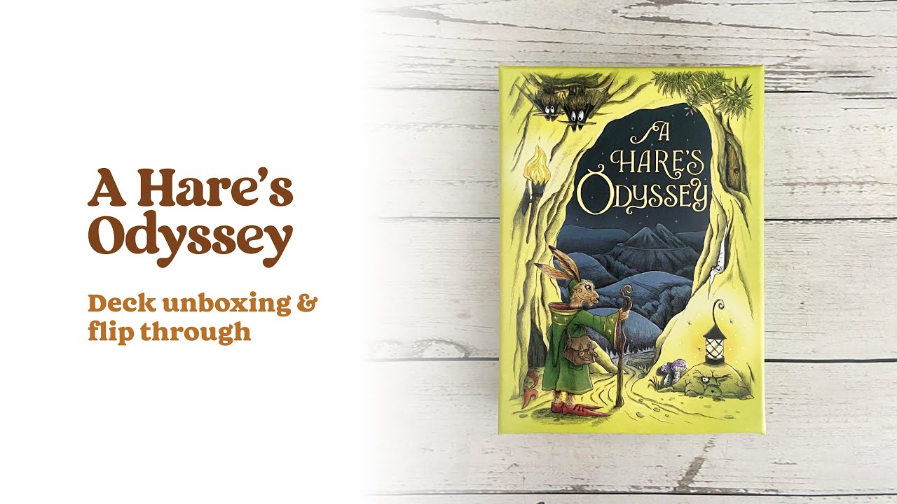 Hare's Odyssey Oracle Deck Unboxing & Flip Through 🎵 Music Only