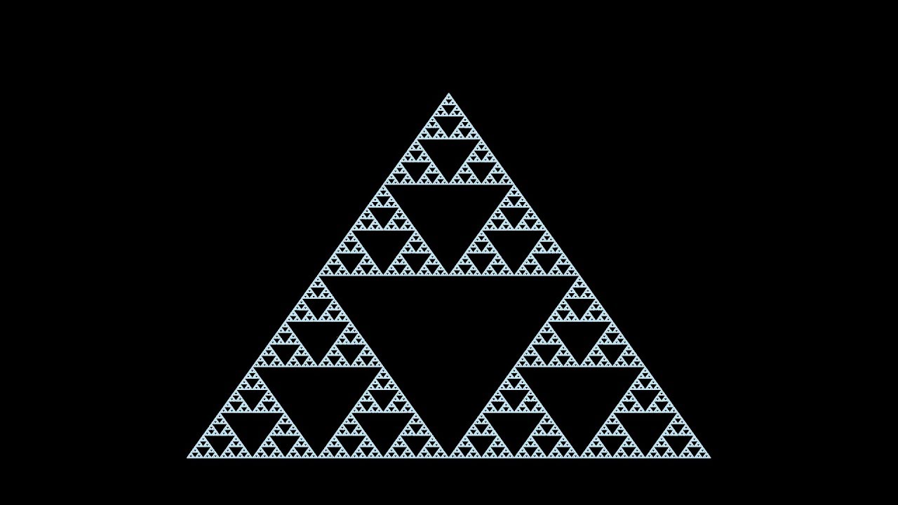 Chaos Game | Fractals emerging from chaos | Computer simulation |